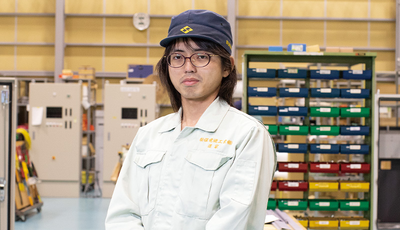 技術部 製作グループ 道家 摩諭利さんの写真